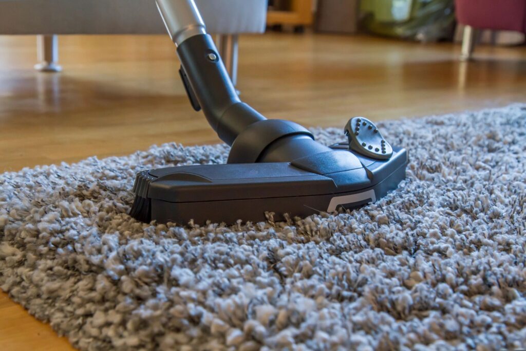 vacuum on a carpet
